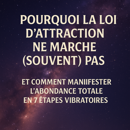 Pourquoi la Loi d’Attraction ne marche (souvent) pas