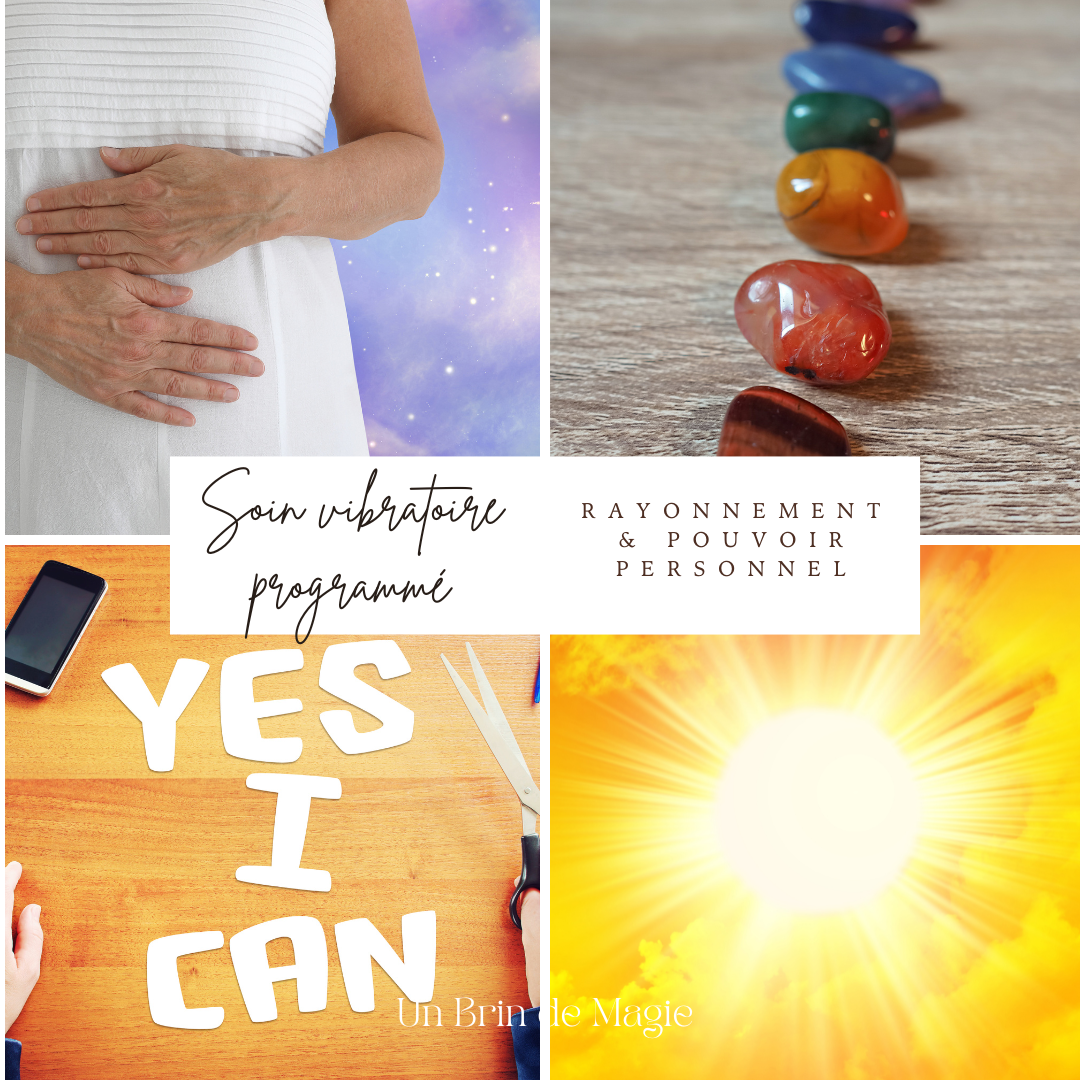 RAYONNEMENT & POUVOIR PERSONNEL Soin Vibratoire Programmé™ – 7 jours