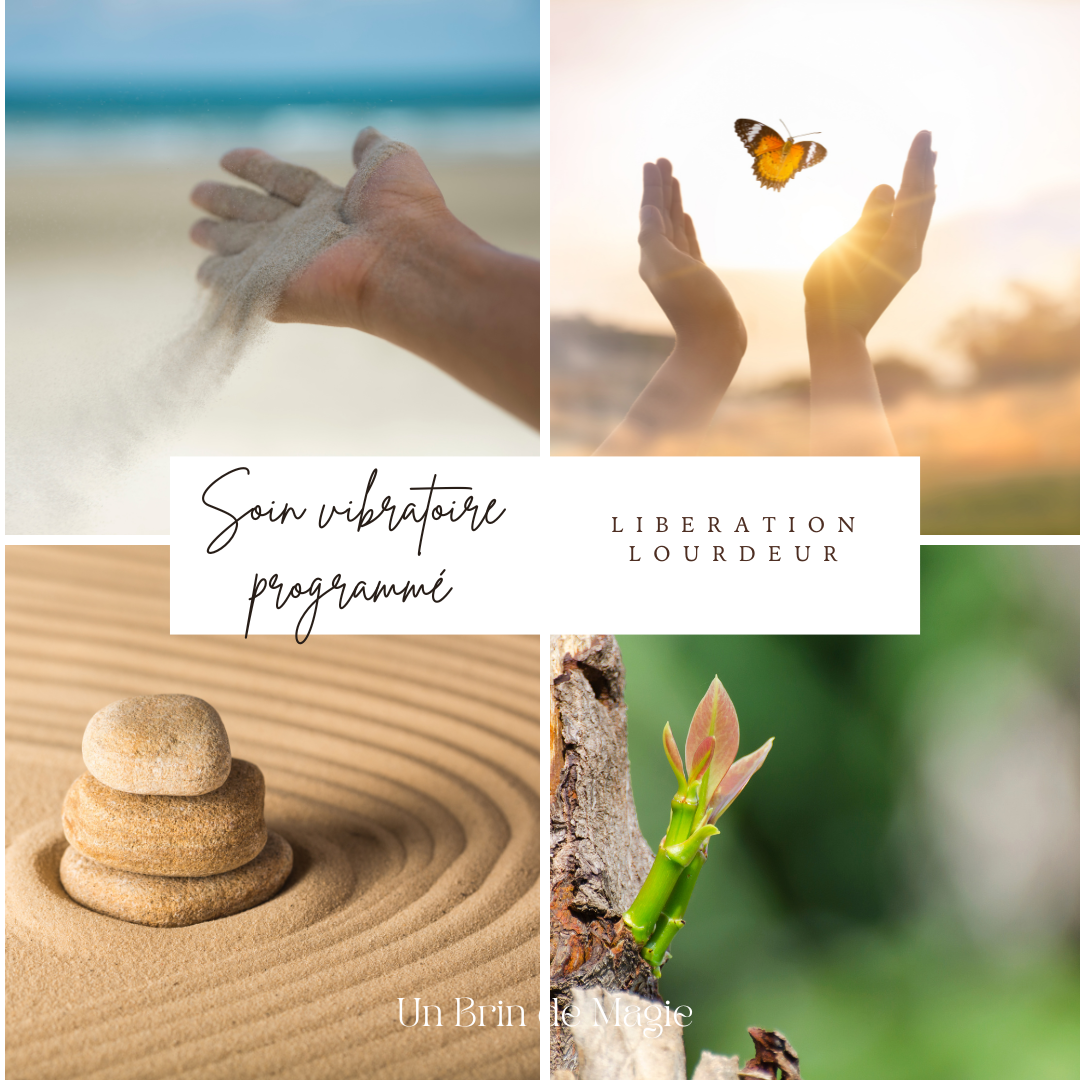 Soin Vibratoire Programmé™ – LIBÉRATION LOURDEUR