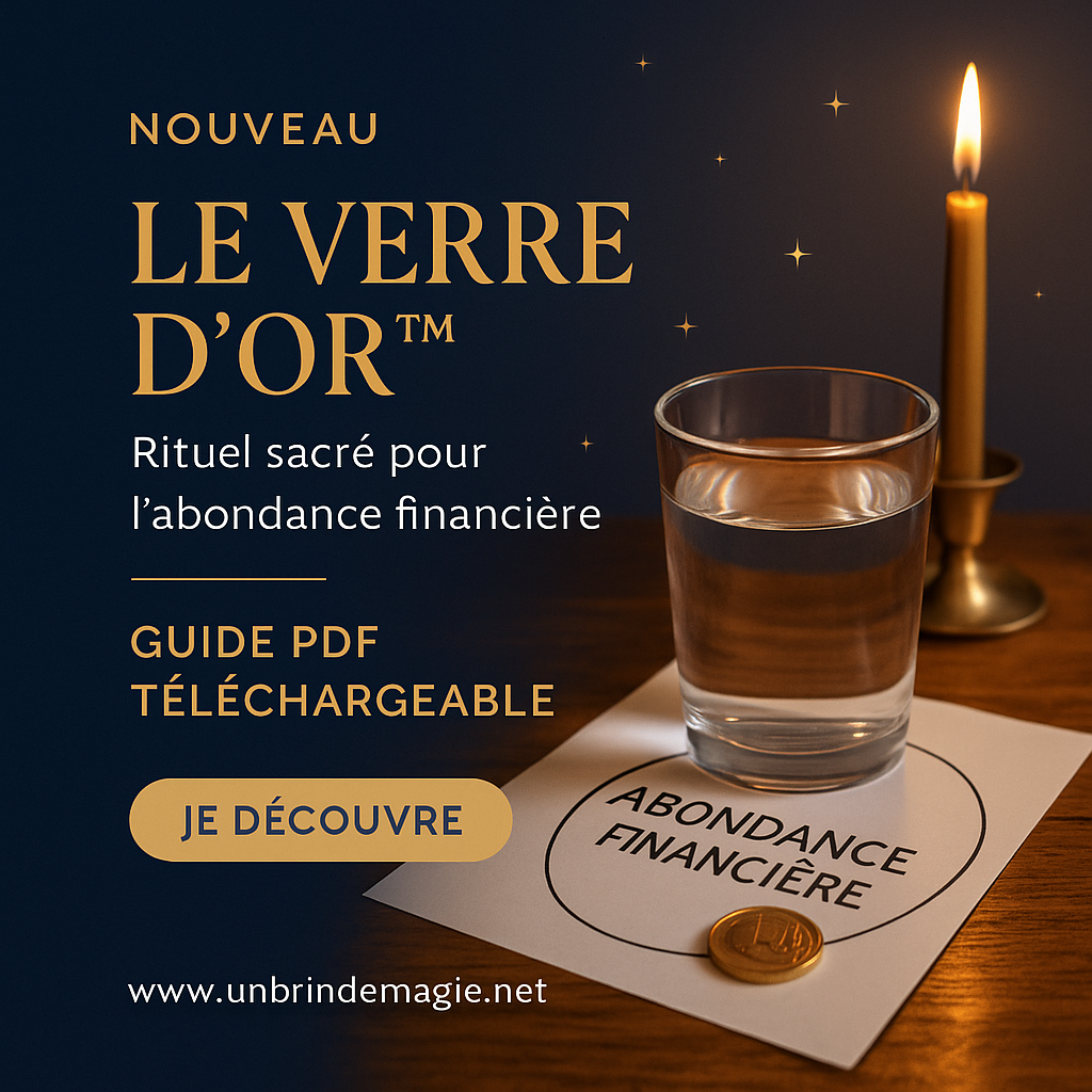 Le Verre d’Or™ – Rituel du Verre Sacré™