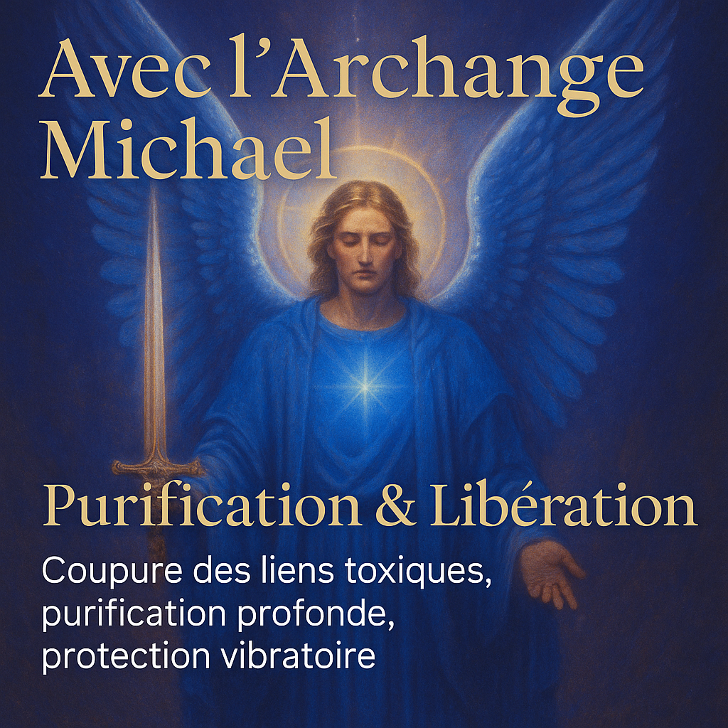 Rendez-vous Sacré™ avec l’Archange Michael Purification & Libération / Coupure des liens toxiques – Protection sacrée – Renaissance énergétique