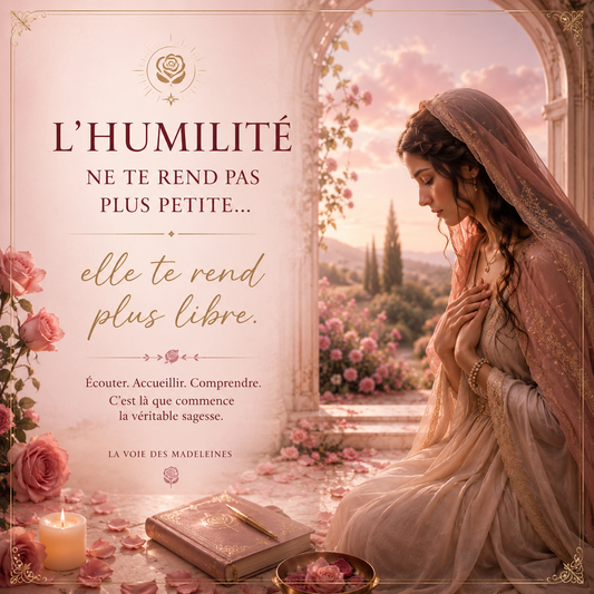 La Voie des Madeleines – Leçon n°3 : L'humilité ne te rend pas plus petite… elle te rend plus libre.
