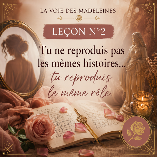 La Voie des Madeleines - Leçon 2 : Tu ne répètes pas les mêmes histoires… tu répètes le même rôle.
