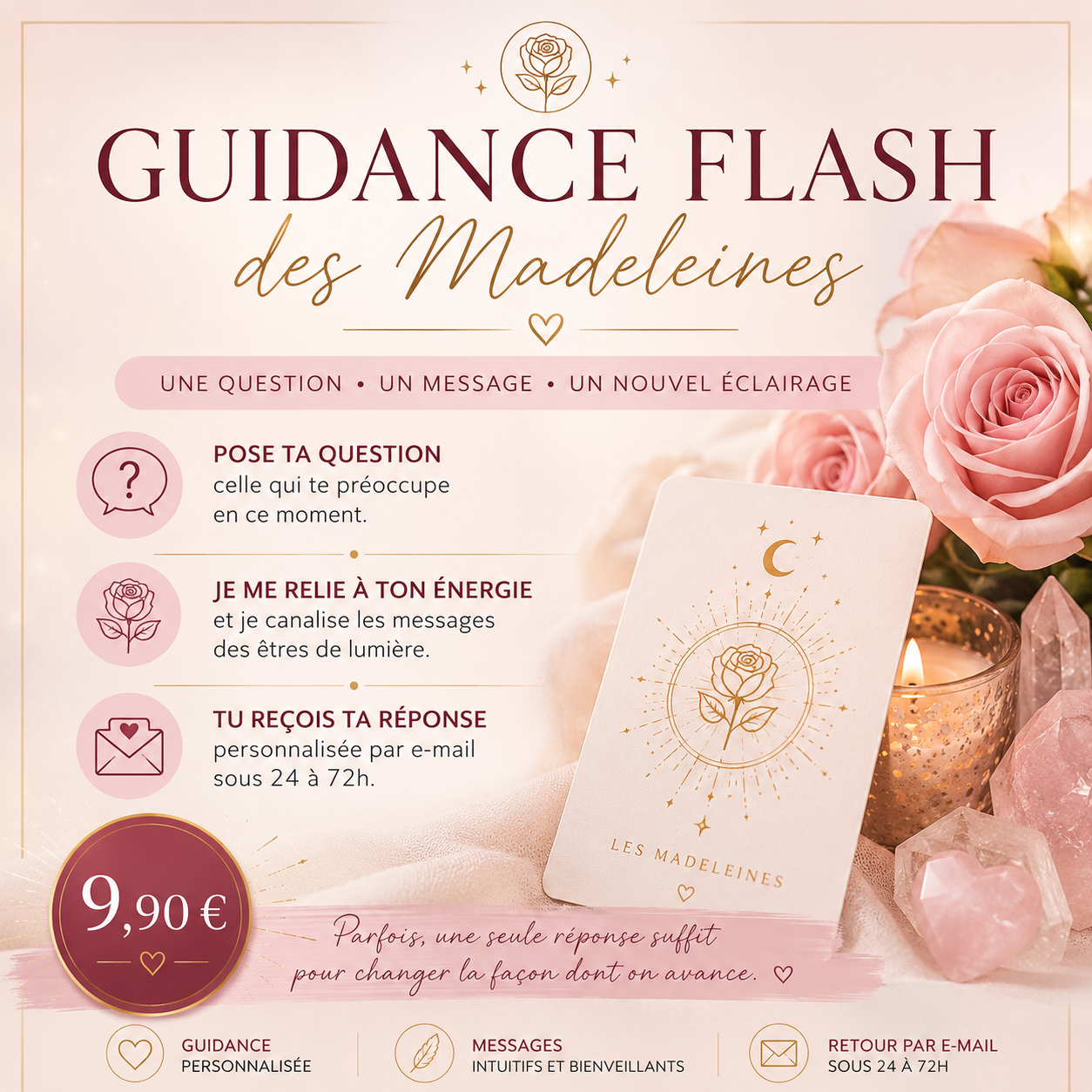 🌹 LA GUIDANCE FLASH DES MADELEINES