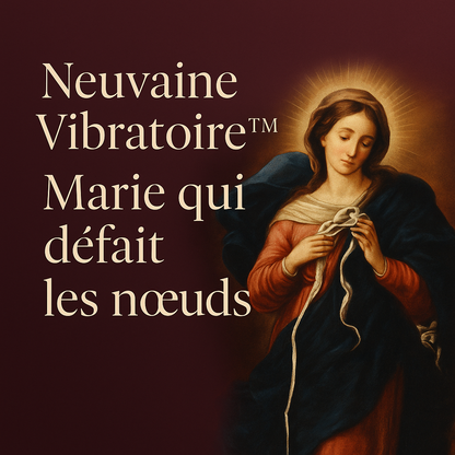 La Neuvaine Vibratoire™ – Marie qui défait les nœuds