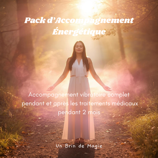 Pack d’Accompagnement Énergétique – Chemin de Lumière (2 mois)