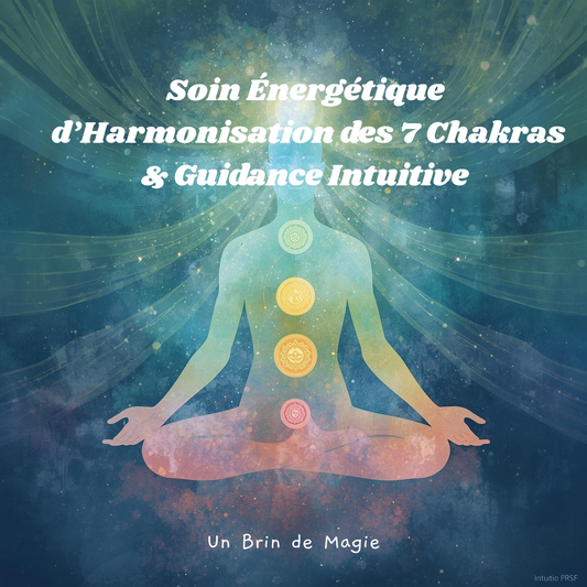 Soin Énergétique d’Harmonisation des 7 Chakras & Guidance Intuitive